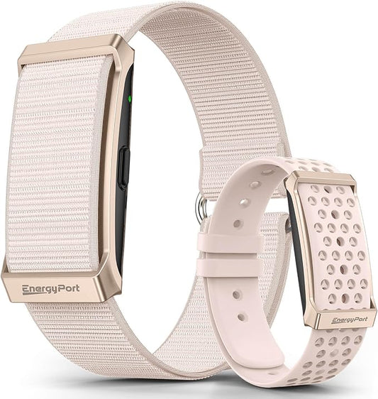 Smart Bracelet with Blood Oxygen/Blood Pressure Monitor, 60-Day Battery Health Fitness Tracker with 2 Bands,Lifetime Membership,Activity Tracking Heart Rate Sleep Monitor for Android iOS