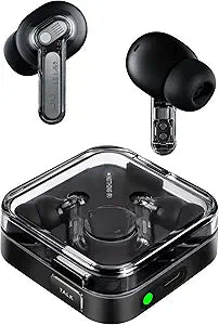 Nothing Ear (3) Wireless Earbuds Super Mic 45dB Hybrid Active Noise Cancelling Bluetooth Headphones Hi-Res 6 Mics, 12mm Dynamic Bass Boost, Dual Connect ANC Sport Ear Buds for iPhone Android, Black