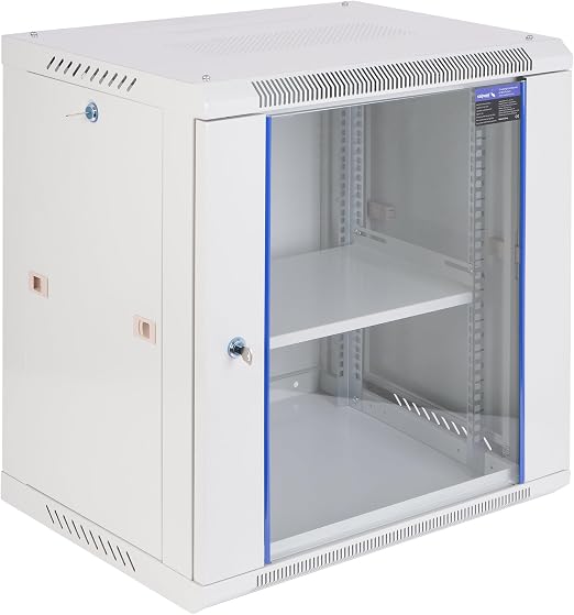 12U Rack, 17.7 Inch Depth Server Rack Network Cabinet for Home Lab