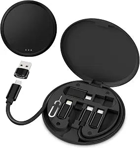 Basesailor Multi USB C Adapter Cable Kit,Portable Travel USB Adapter Set