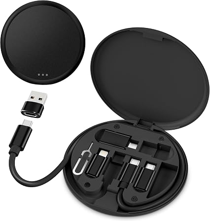 Basesailor Multi USB C Adapter Cable Kit,Portable Travel USB Adapter Set