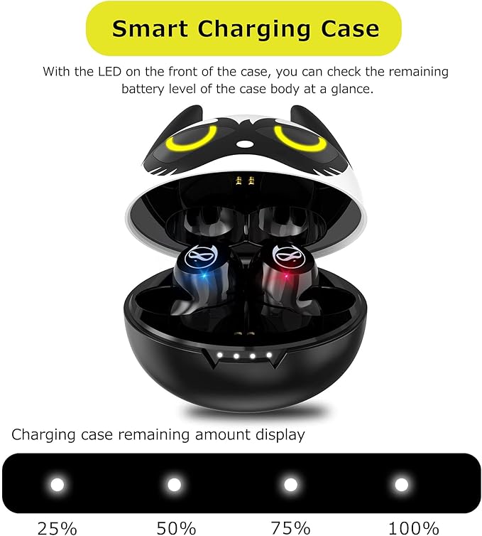 Kid Earbuds, 85dB Volume Limit, Wireless Earbuds for Kids, 36H Playtime, Girls Boys Bluetooth Headphones with Mic, Fast Charging, Small Ear Buds for Kids for iPad/Tablet/Travel/School, Frog