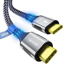USB4 for Thunderbolt 4 Cable 1.6FT, Support 8K@60Hz, 4K@144Hz 40Gbps/240W PD Charging for iPhone 17, Mac mini M4 / M4 Pro, MacBook Pro, Docking, eGPU, SSD, Surface Pro - Image 1