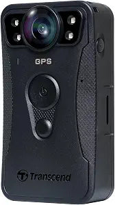 Transcend 128GB DrivePro Body 40 Action Camera, with Night Vision