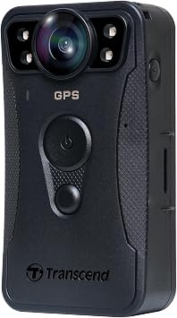 Transcend 128GB DrivePro Body 40 Action Camera, with Night Vision
