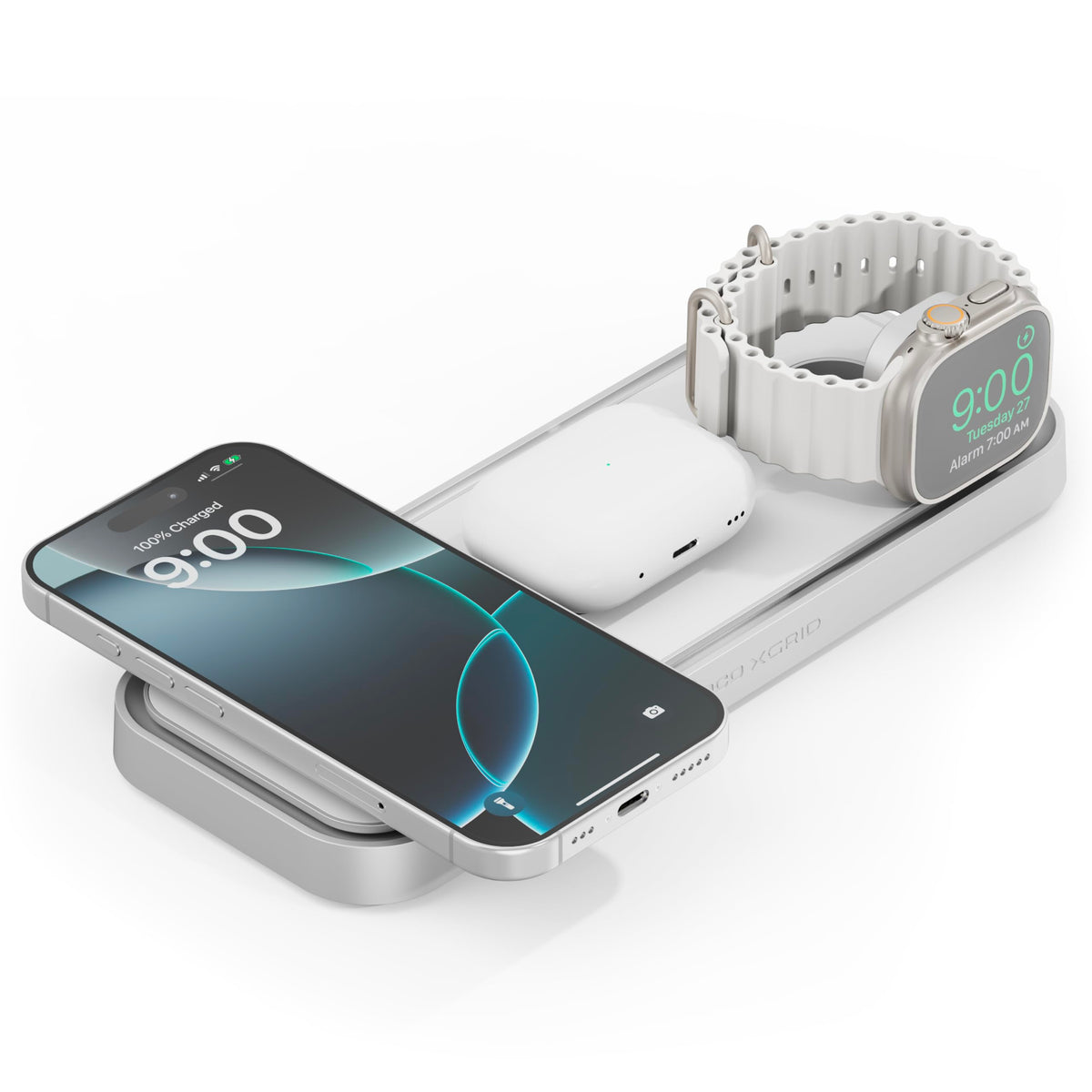 NOCO XGrid XDP3 3-in-1 Wireless Charging Station - i | Charging & Powe - Image 1