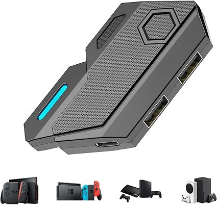 Keyboard Mouse Adapter for Switch, Xbox, PlayStation