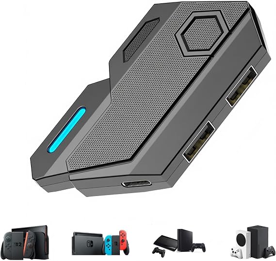 Keyboard Mouse Adapter for Switch, Xbox, PlayStation