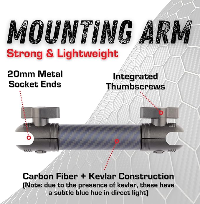 Bulletpoint RubiGrid Metal Dash Mount Phone Holder Compatible with 2019+ Chevrolet Silverado GMC Sierra Multi-Device Holder with 20mm Ball System (Spring-Loaded)