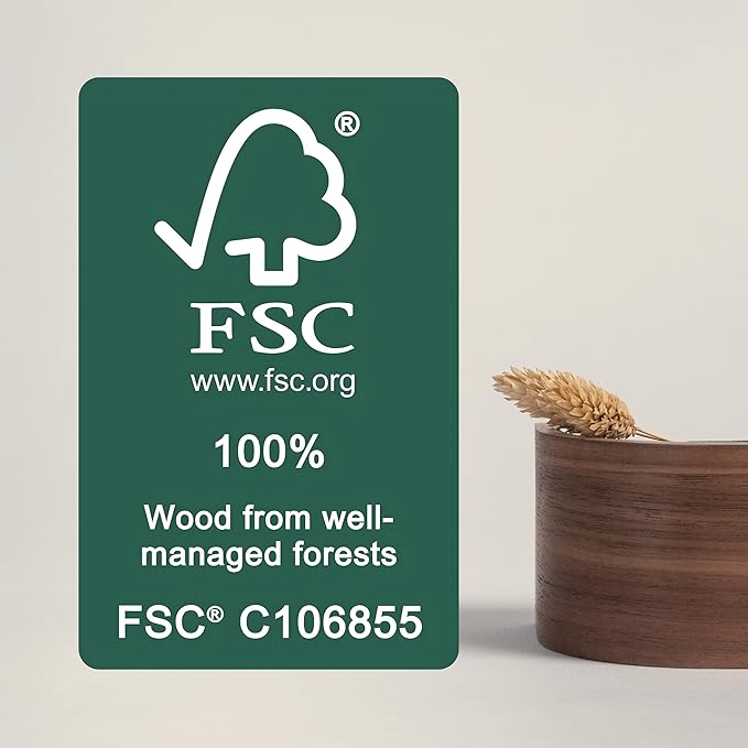 Kazai 'Toke' Walnut Key Holder - Premium Berlin Design with Shelf