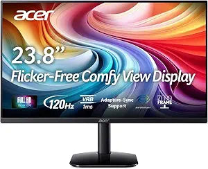 Acer 23.8in FHD 1920x1080 IPS 120Hz Office Monitor KA242Y G0bi