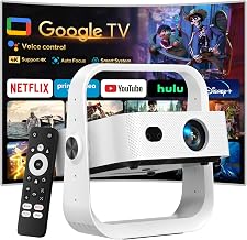 Projector Built-in Google TV/APPs 4K AI Auto Focus, Voice Control - Image 1