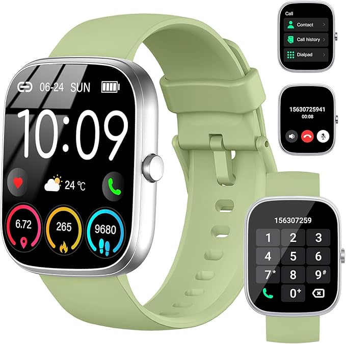 Smart Watch for Men Women(Answer/Make Call), 2026 New1.91"HD Smartwatch with Heart Rate/Sleep Monitor/Pedometer/Calories Fitness Watch 110+ Sport Modes IP68 Waterproof Activity Tracker for Android iOS