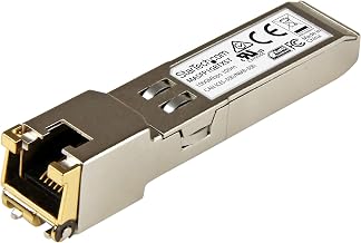 StarTech Meraki MA-SFP-1GB-TX Compatible SFP Module, Push Button, ON-None-ON (MASFP1GBTXST) - Image 1
