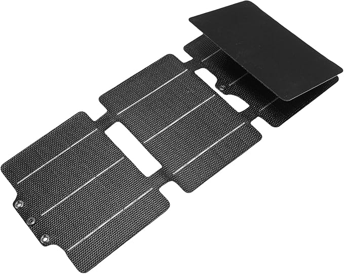 Kikumi 20 W Portable Foldable Solar Panel Charger High Efficiency ETFE Floding Solar Panel USB Type C Output for Mobile Phones Outdoor Camping