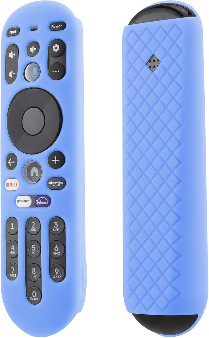 LEFXMOPHY Blue Cover for Xumo TV MG3-R34010 PR1 Remote Silicone Case for Pioneer Xfinity Spectrum Element 764f0000100 Remote Control Skin