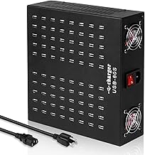 Multiple USB Charging Station, MIXILIN 80 Ports 800W(150A) Fast Charger Station with Power Switch, Desktop Charging Station for Multiple Devices Compatible with Cell Phones iPad Kindle Tablet - Image 1