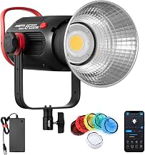AMBITFUL EF200 Aurora 200W COB LED Video Light, 5600K Daylight Fill Light, CRI 95+/TLCI 97+, 6 FX Effects, Wireless App Control, Quiet Mode, Professional Photography Lighting for Studio Light - Image 1