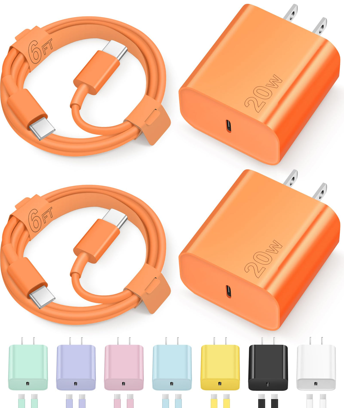 iPhone 17 16 15 Charger Fast Charging Type C Charger | Charging & Powe - Image 1