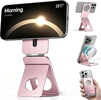 1ST IDEA Phone Tripod Stand, Portable Selfie Stick for iPhone, Ultra-Thin