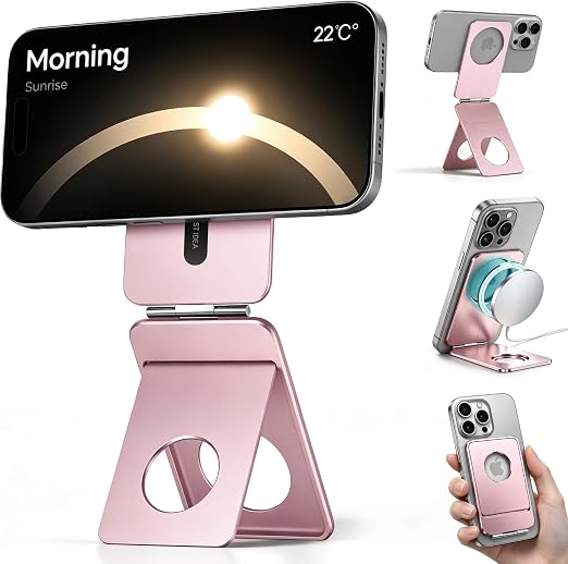 1ST IDEA Phone Tripod Stand, Portable Selfie Stick for iPhone, Ultra-Thin