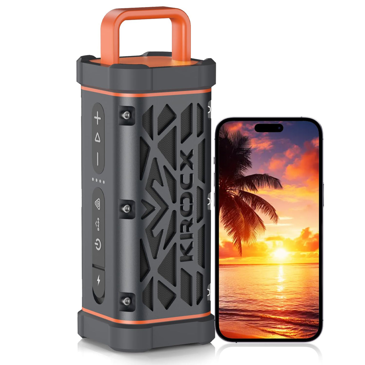 TRAVOR Rugged Magnetic Bluetooth Speaker for Golf Cart & Outdoor - Image 1