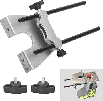 204358001 Edge Guide Assembly Compatible with Ryobi P601 and P206 18V ONE+ Trim Routers, Fits PCL424B PCL424 R2401 Trim Routers - 204358001 Router Guide