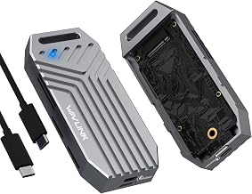 WAVLINK 40Gbps M.2 NVMe SSD Enclosure with Cooling Fan - Image 1