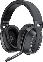Over-Ear Headphones, 50H Playtime Headset with White Noise,Black - Image 1