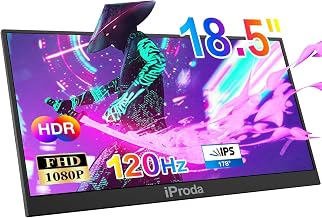 18.5 inch Portable Monitor for Laptop120hz Portable Gaming Monitor FHD1080 - Image 1