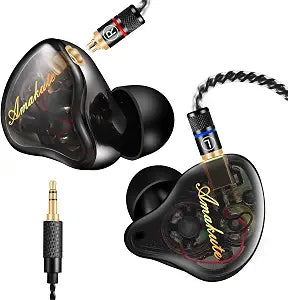 DEMAKE in Ear Monitor with Detachable Silver-Plated 3.5mm Cable