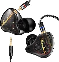DEMAKE in Ear Monitor with Detachable Silver-Plated 3.5mm Cable - Image 1