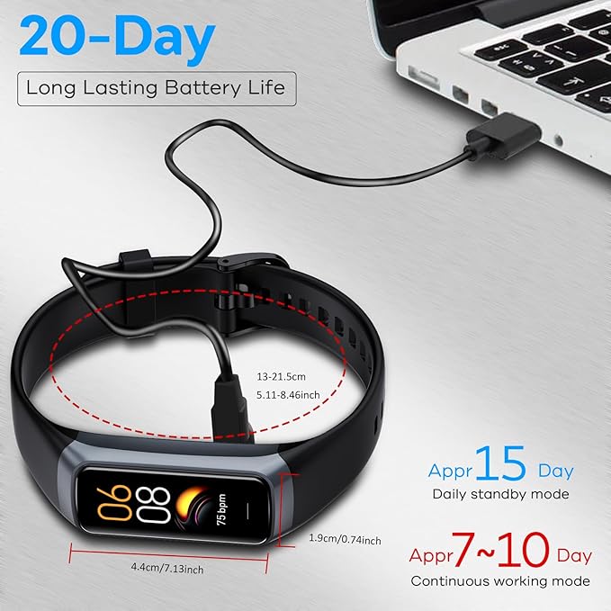 Fitness Tracker Men Women, Smart Watch with Blood Pressure Heart Rate & Sleep Monitor IP67 Waterproof Step Calorie Counter Pedometer Fitness Activity Health Watch for Android iOS Phones