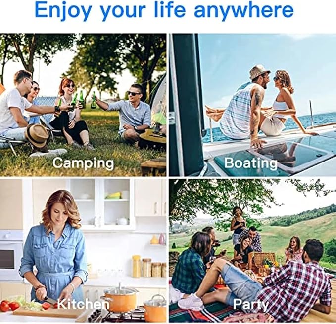 BODEGA BODEGACOOLER 12 Volt Portable Refrigerator,38 Quart Car Fridge APP Control,36L (-4℉-68℉) Compressor Car Freezer 12/24V DC and 100-240V AC for Travel,Truck RV Camping Boat and Home Use