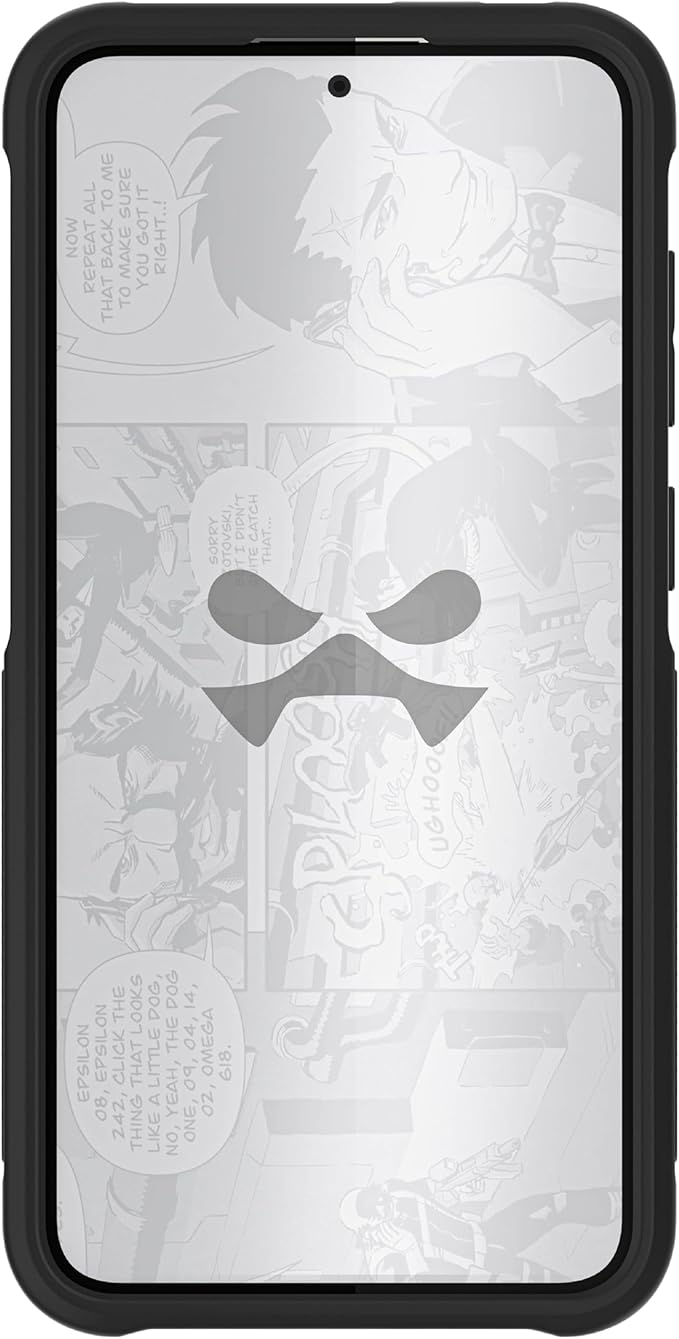 Ghostek Atomic Slim Galaxy S24 Plus Case with Shockproof Military Grade Aluminum Bumper, Clear Back and Wireless Charging Compatible Phone Cover Designed for 2024 Samsung Galaxy S24+ (6.7") (Red)