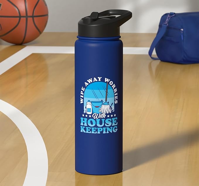 Housekeeping House Keeper Uniforms Housekeeper Stainless Steel Insulated Water Bottle