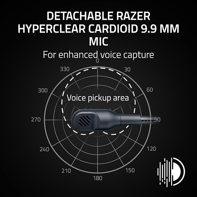Razer BlackShark V3 X HyperSpeed Wireless Gaming Headset for PC: 50mm Drivers - Cardioid Mic - 2.4 GHz, Bluetooth, USB - Works with Mac, PS5, Nintendo Switch, Smartphone - Black (Renewed)