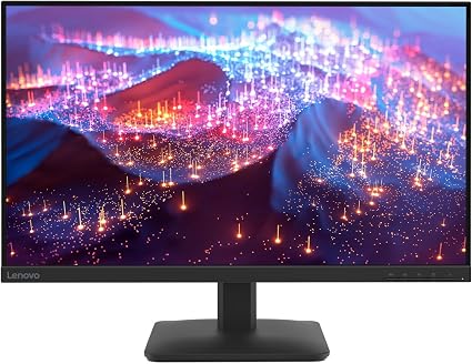 Lenovo L27-4e Monitor - 27" Flat IPS FullHD Display - 100Hz Refresh Rate - 4ms Response Time - HDMI 1.4 - VGA - Tilt Stand - Raven Black