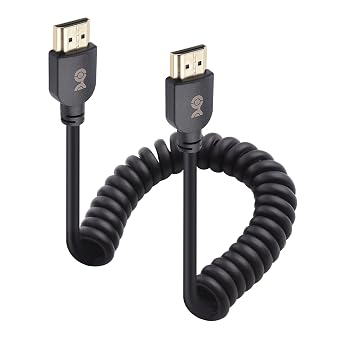 Cable Matters 48Gbps 8K HDMI Coiled Cable, 1-3ft
