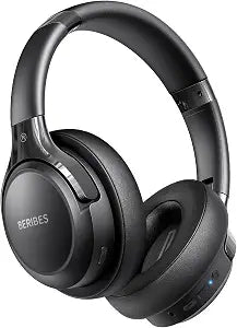 BERIBES Bluetooth Headphones Over Ear Wireless HiFi Stereo Headsets 65H 6EQ