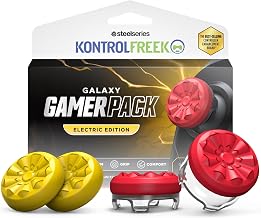 KontrolFreek Galaxy GamerPack – Electric Edition | Compatible with Nintendo Switch 2 | 4-Pack | Yellow and Red - Image 1