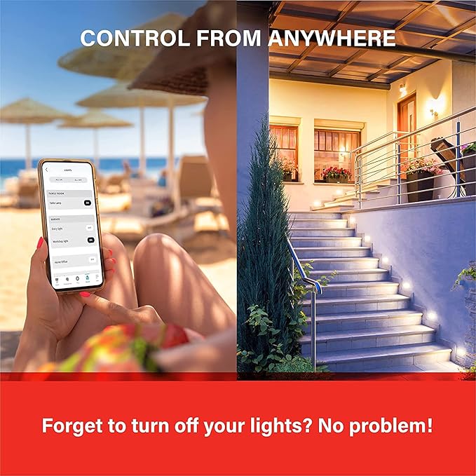 Sengled Alexa Smart Flood Light Bulbs, Bluetooth Mesh BR30 Smart Bulbs That Work with Alexa Only, 65 Watt Equivalent Full Color and Tunable White 650 LM, E26 Base Recessed, No Hub Required, 4 Pack