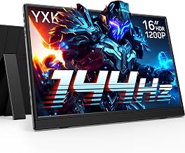 Yxk Portable Monitor 16 inch 1200P 144Hz IPS HDR Ultra-Slim Gaming Monitor - Image 1