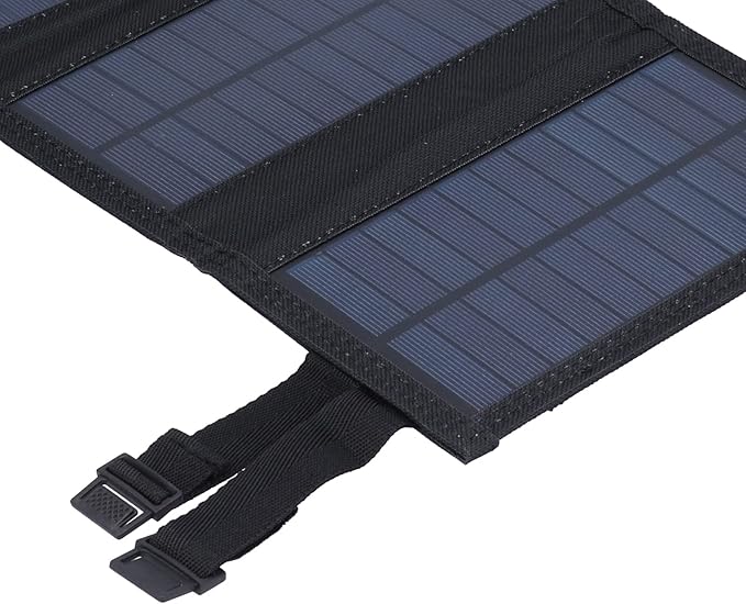 20W USB Foldable Solar Panel, Portable Solar Charger 20W Foldable Solar Panel with 5V USB for Smartphone, Tablet, Laptop, Camera Waterproof Solar Cells Charger for Outdoor Use