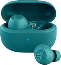 JLab Go Pop ANC True Wireless Earbuds with Dual Connect, Teal - Image 1