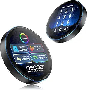 512GB Touchscreen Encrypted External SSD Hard Drive, Up to 2000MB/s