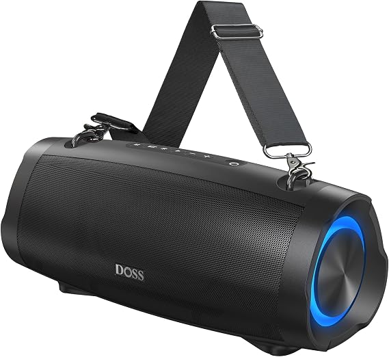 DOSS Extreme Boom Pro D100 Wireless Bluetooth Speaker, IPX6 Waterproof