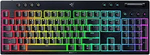 Razer BlackWidow V4 Low Profile Wireless Gaming Keyboard, Orange Switches