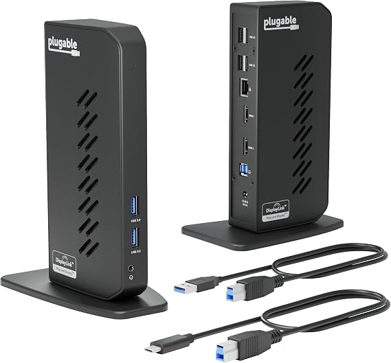 Plugable Dual 1080p HDMI Universal Docking Station