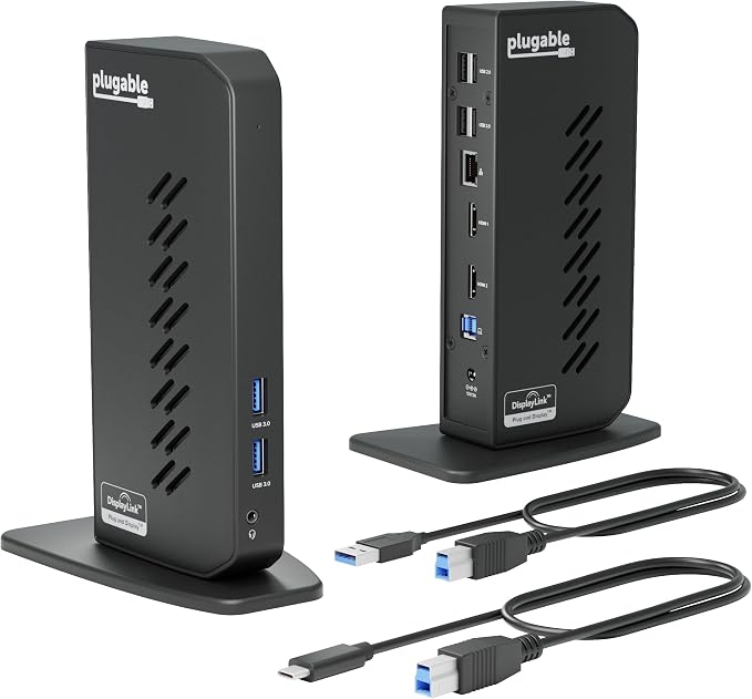 Plugable Dual 1080p HDMI Universal Docking Station